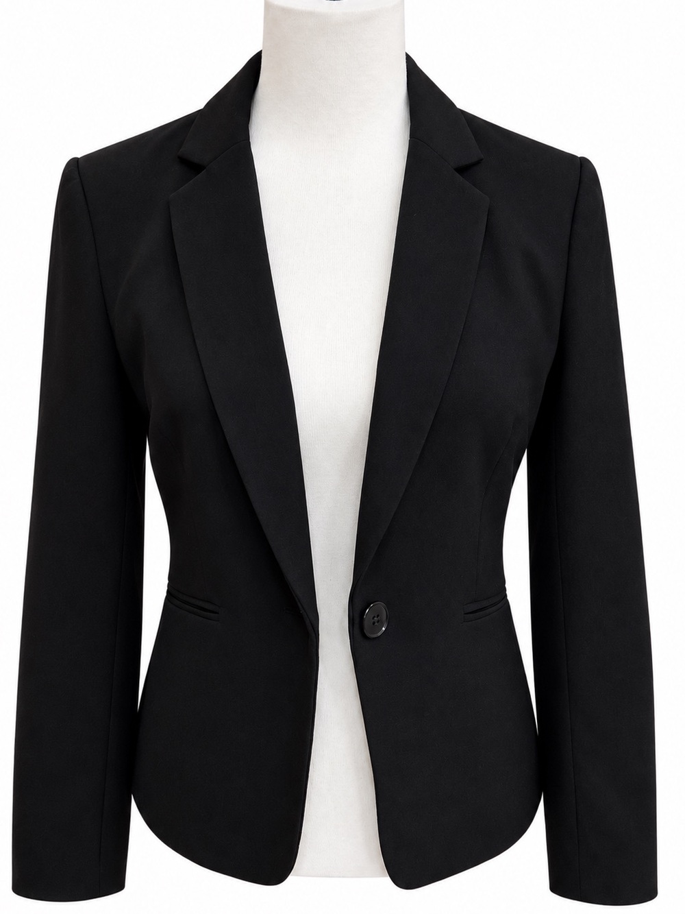 H&M Black Single-Button Women's Blazer Size 6